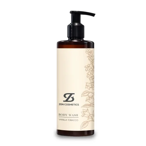 ZEN COSMETICS, BODY WASH VANILLA TOBACCO